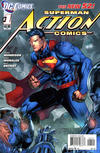 Cover for Action Comics (DC, 2011 series) #1 [Jim Lee / Scott Williams Cover]