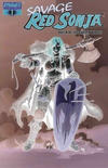 Cover Thumbnail for Savage Red Sonja: Queen of the Frozen Wastes (2006 series) #1 [Negative Art RI]