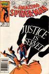 Cover for The Amazing Spider-Man (Marvel, 1963 series) #278 [Newsstand]