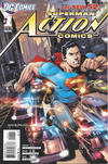 Cover Thumbnail for Action Comics (2011 series) #1 [Rags Morales Cover]