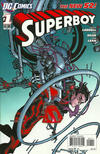 Cover for Superboy (DC, 2011 series) #1