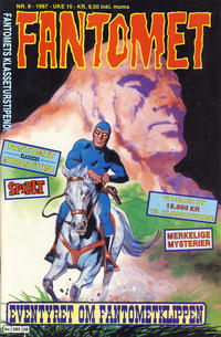 Cover for Fantomet (Semic, 1976 series) #8/1987