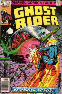 Cover Thumbnail for Ghost Rider (Marvel, 1973 series) #45 [Newsstand]