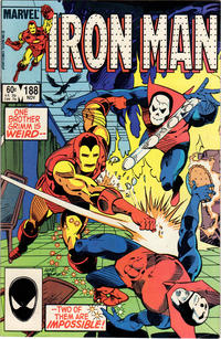 Cover for Iron Man (Marvel, 1968 series) #188 [Direct]