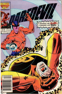Cover Thumbnail for Daredevil (Marvel, 1964 series) #237 [Newsstand]
