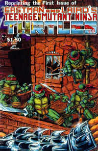 Cover for Teenage Mutant Ninja Turtles (Mirage, 1984 series) #1 [4th Print]