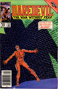 Cover for Daredevil (Marvel, 1964 series) #223 [Newsstand]