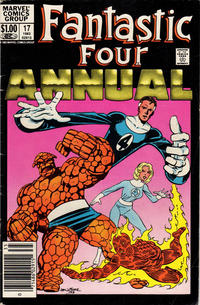 Cover Thumbnail for Fantastic Four Annual (Marvel, 1963 series) #17 [Newsstand]