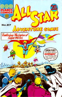 Cover for All Star Adventure Comic (K. G. Murray, 1959 series) #87