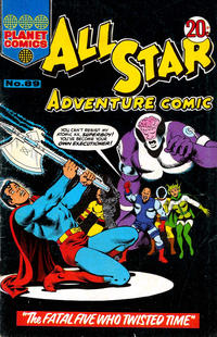 Cover Thumbnail for All Star Adventure Comic (K. G. Murray, 1959 series) #89