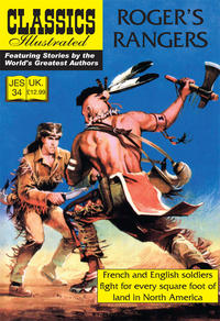 Cover Thumbnail for Classics Illustrated (JES) (Classic Comic Store, 2008 series) #34 - Rogers' Rangers