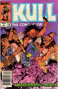 Cover for Kull the Conqueror (Marvel, 1983 series) #7 [Newsstand]