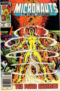 Cover Thumbnail for Micronauts (Marvel, 1984 series) #9 [Newsstand]