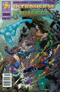 Cover for The Strangers (Malibu, 1993 series) #10 [Newsstand]
