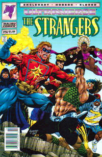 Cover for The Strangers (Malibu, 1993 series) #14 [Newsstand]