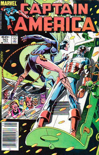 Cover Thumbnail for Captain America (Marvel, 1968 series) #301 [Newsstand]