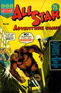 Cover Thumbnail for All Star Adventure Comic (K. G. Murray, 1959 series) #91