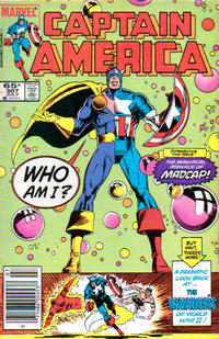 Cover for Captain America (Marvel, 1968 series) #307 [Newsstand]