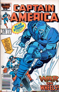 Cover for Captain America (Marvel, 1968 series) #318 [Newsstand]