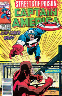 Cover for Captain America (Marvel, 1968 series) #375 [Newsstand]