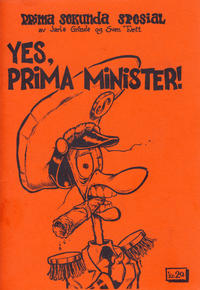 Cover Thumbnail for Yes, prima minister! [Jipling] (Jippi Forlag, 1999 series) [Rød]