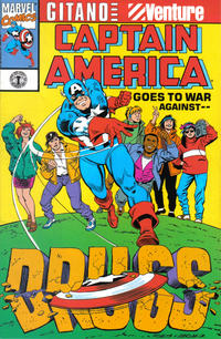 Cover Thumbnail for Captain America Goes to War Against Drugs [Gitano/Venture] (Marvel, 1991 series) #1
