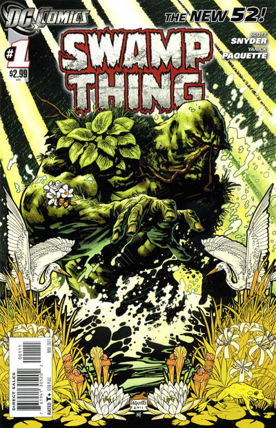 Cover for Swamp Thing (DC, 2011 series) #1 [Direct Sales]