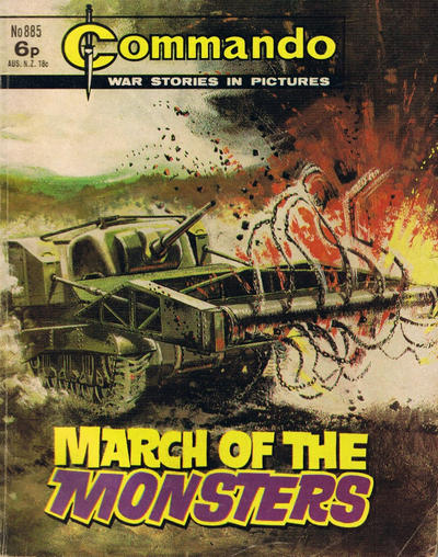 Cover for Commando (D.C. Thomson, 1961 series) #885