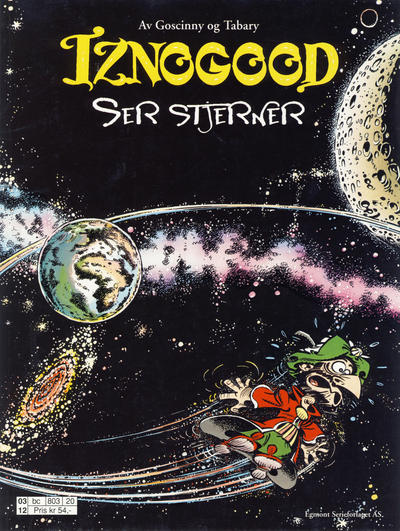 Cover for Iznogood (Hjemmet / Egmont, 1998 series) #7 - Iznogood ser stjerner [Reutsendelse]