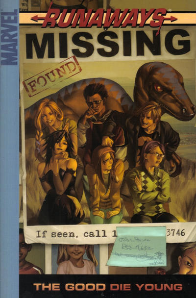 Cover for Runaways (Marvel, 2004 series) #3 - The Good Die Young