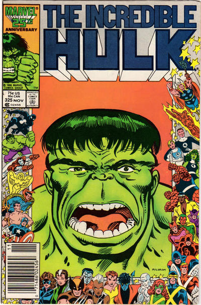 Cover for The Incredible Hulk (Marvel, 1968 series) #325 [Newsstand]
