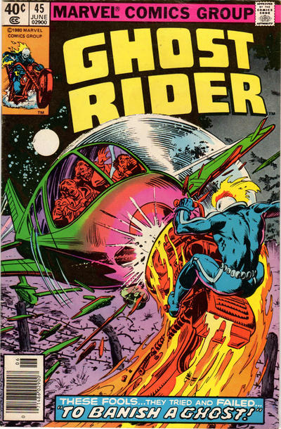 Cover for Ghost Rider (Marvel, 1973 series) #45 [Newsstand]
