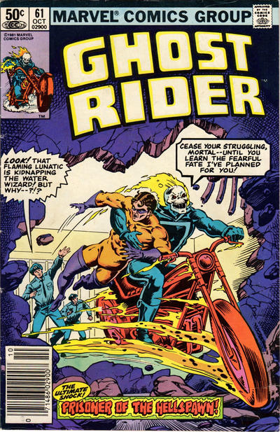 Cover for Ghost Rider (Marvel, 1973 series) #61 [Newsstand]