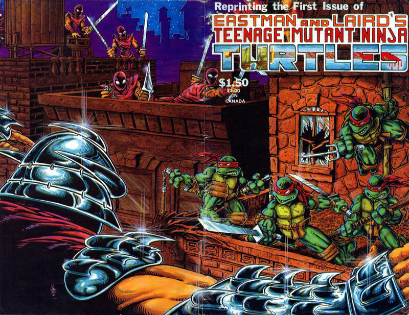 Cover for Teenage Mutant Ninja Turtles (Mirage, 1984 series) #1 [4th Print]
