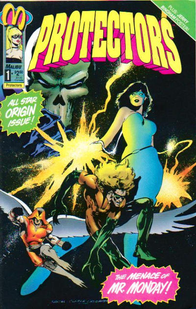 Cover for Protectors (Malibu, 1992 series) #1