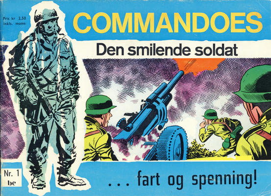 Cover for Commandoes (Fredhøis forlag, 1973 series) #1