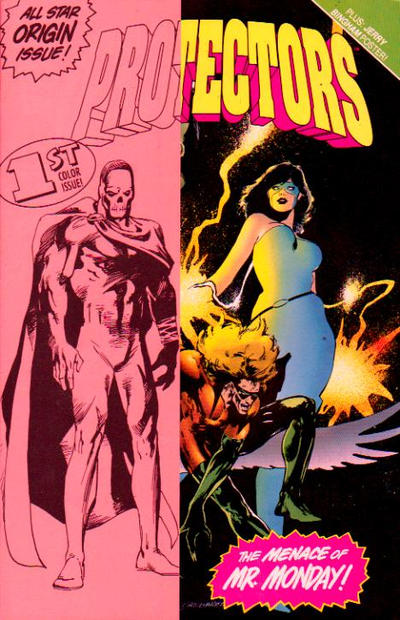 Cover for Protectors (Malibu, 1992 series) #1 [Red]