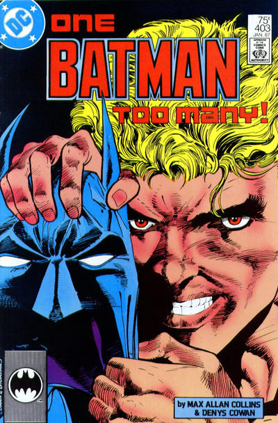 Cover for Batman (DC, 1940 series) #403 [Second Printing]