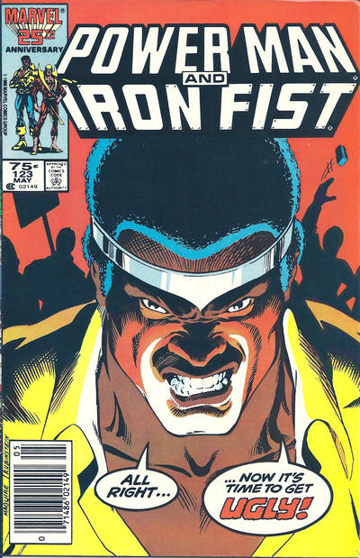 Cover for Power Man and Iron Fist (Marvel, 1981 series) #123 [Newsstand]