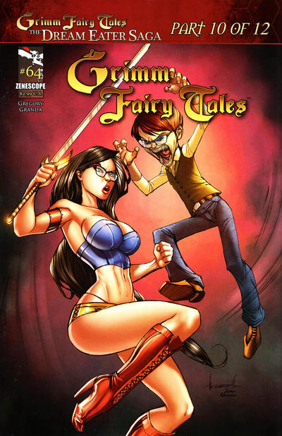 Cover for Grimm Fairy Tales (Zenescope Entertainment, 2005 series) #64 [Cover B - Alé Garza]