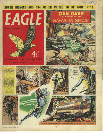 Cover for Eagle (Longacre Press, 1959 series) #v10#2