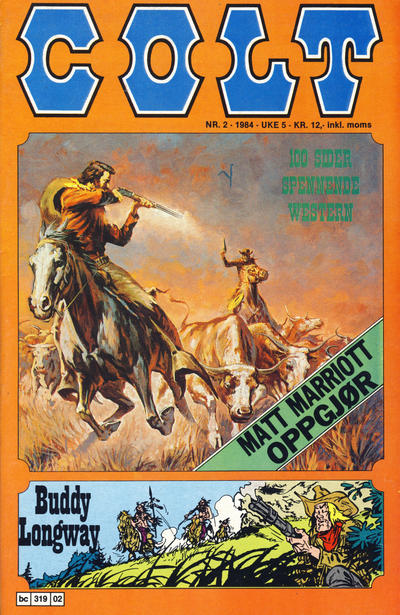 Cover for Colt (Semic, 1978 series) #2/1984