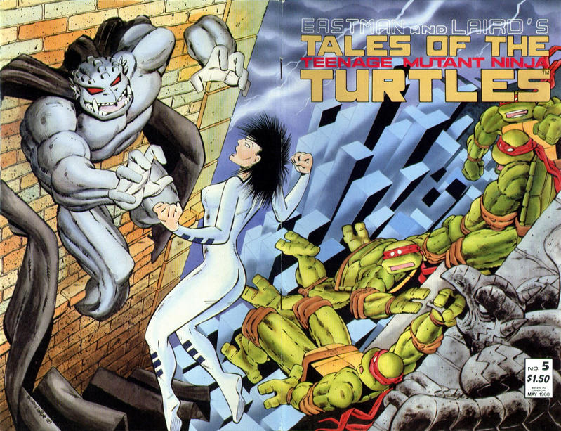 Cover for Tales of the Teenage Mutant Ninja Turtles (Mirage, 1987 series) #5