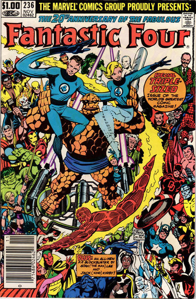 Cover for Fantastic Four (Marvel, 1961 series) #236 [Newsstand]