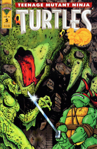 Cover for Teenage Mutant Ninja Turtles (Mirage, 1993 series) #5
