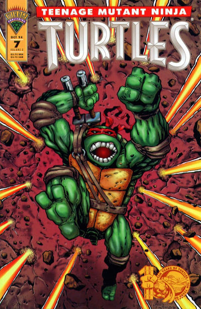 Cover for Teenage Mutant Ninja Turtles (Mirage, 1993 series) #7