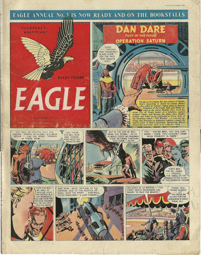 Cover for Eagle (Hulton Press, 1950 series) #v4#33