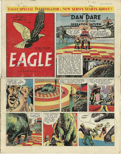 Cover for Eagle (Hulton Press, 1950 series) #v4#34