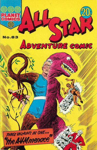 Cover for All Star Adventure Comic (K. G. Murray, 1959 series) #83
