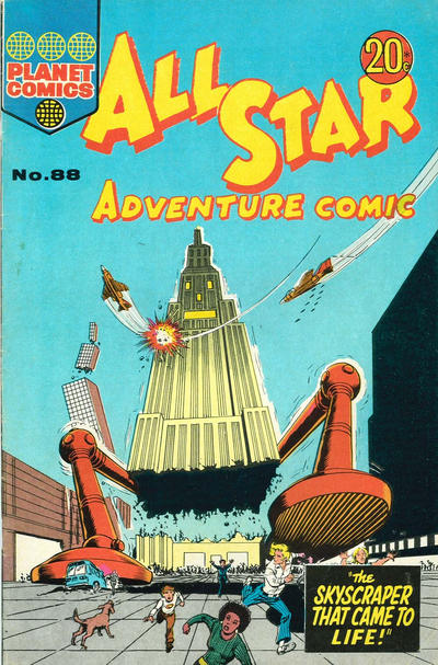 Cover for All Star Adventure Comic (K. G. Murray, 1959 series) #88